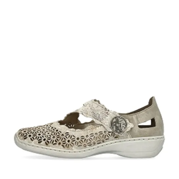 Femme Rieker Webstore Ballerines*Rieker ballerines 413g4 90 beige