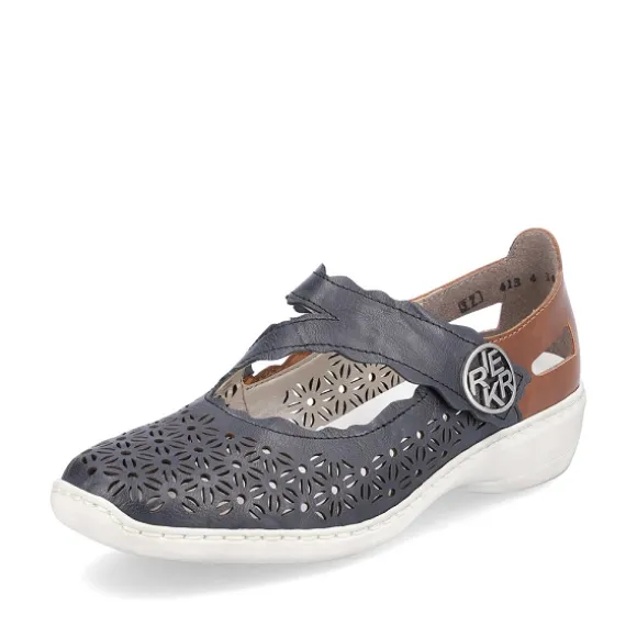 Femme Rieker Webstore Ballerines*Rieker ballerines 413g4 14 marine