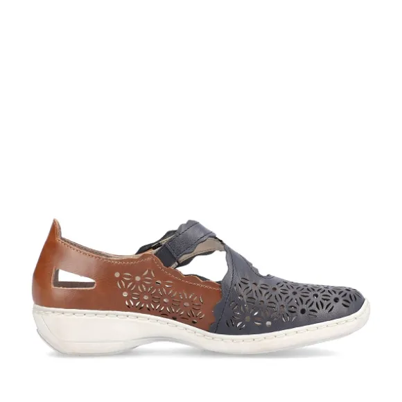 Femme Rieker Webstore Ballerines*Rieker ballerines 413g4 14 marine