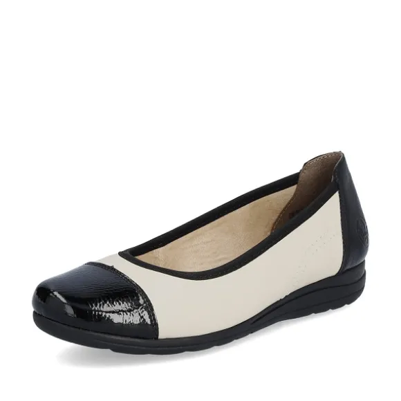 Femme Rieker Webstore Ballerines*Rieker ballerines l9351 80 blanc