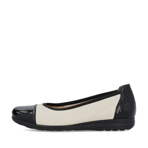 Femme Rieker Webstore Ballerines*Rieker ballerines l9351 80 blanc
