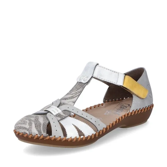 Femme Rieker Webstore Ballerines*Rieker ballerines m1650 90 metallic