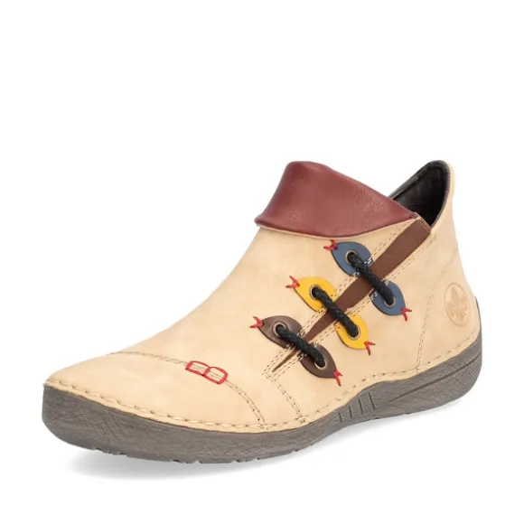 Femme Rieker Webstore Bottines & Boots*Rieker bottines et boots 72581 60 beige