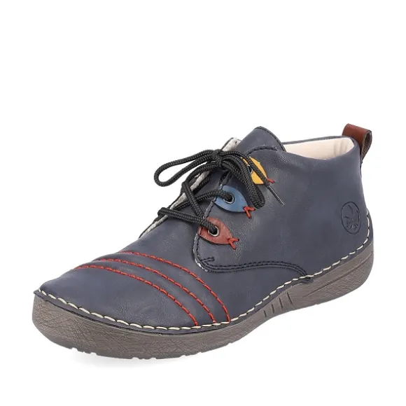 Femme Rieker Webstore Bottines & Boots*Rieker bottines et boots 52509 14 bleu