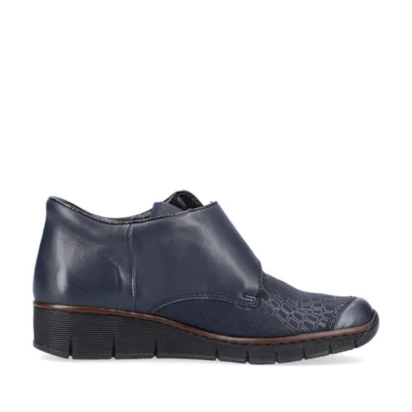 Femme Rieker Webstore Bottines & Boots*Rieker bottines et boots 53760 14 bleu