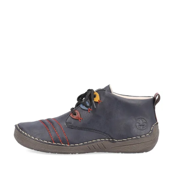 Femme Rieker Webstore Bottines & Boots*Rieker bottines et boots 52509 14 bleu