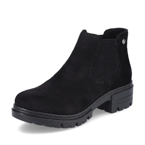 Femme Rieker Webstore Bottines & Boots*Rieker bottines et boots 76884 00 noir