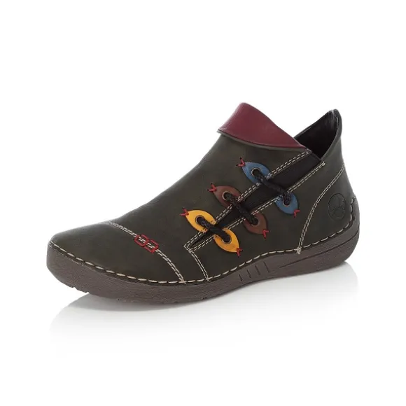 Femme Rieker Webstore Bottines & Boots*Rieker bottines et boots 72581 54 vert
