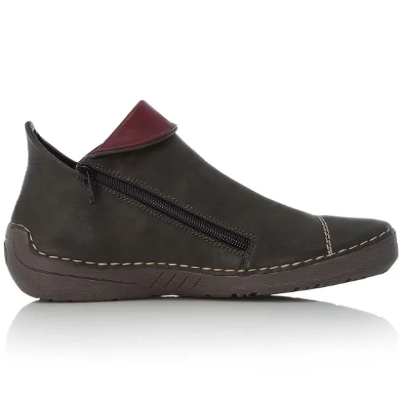 Femme Rieker Webstore Bottines & Boots*Rieker bottines et boots 72581 54 vert