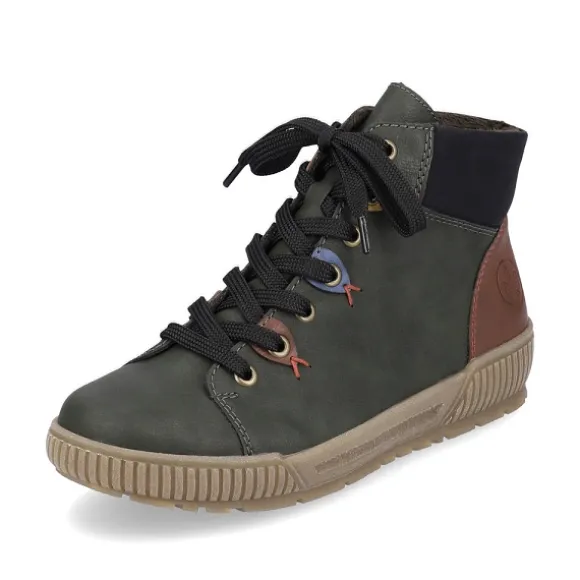 Femme Rieker Webstore Grandes Tailles | Bottines & Boots*Rieker bottines et boots n0711 54 vert