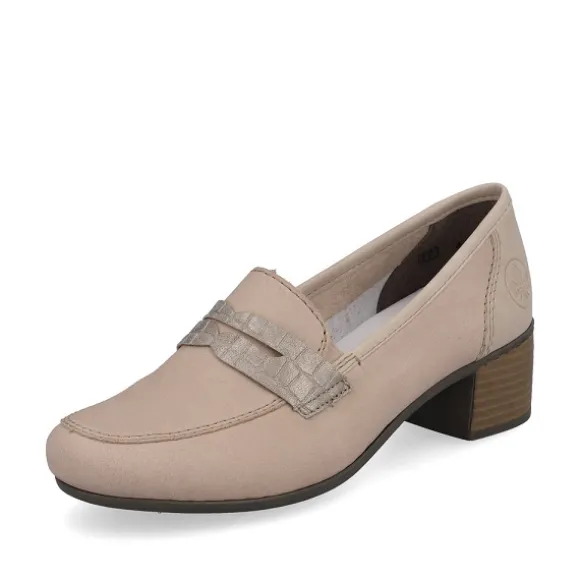 Femme Rieker Webstore Mocassins*Rieker mocassins 41662 62 beige