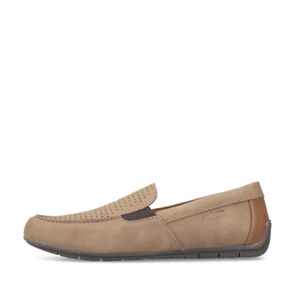 Homme Rieker Webstore Mocassins*Rieker mocassins 09555 25 beige