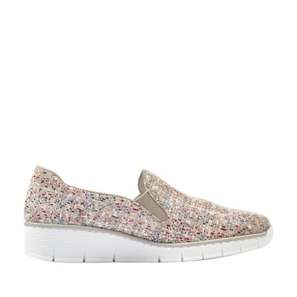 Femme Rieker Webstore Mocassins*Rieker mocassins 53766 61 beige