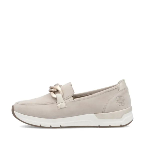 Femme Rieker Webstore Mocassins*Rieker mocassins 58944 60 beige