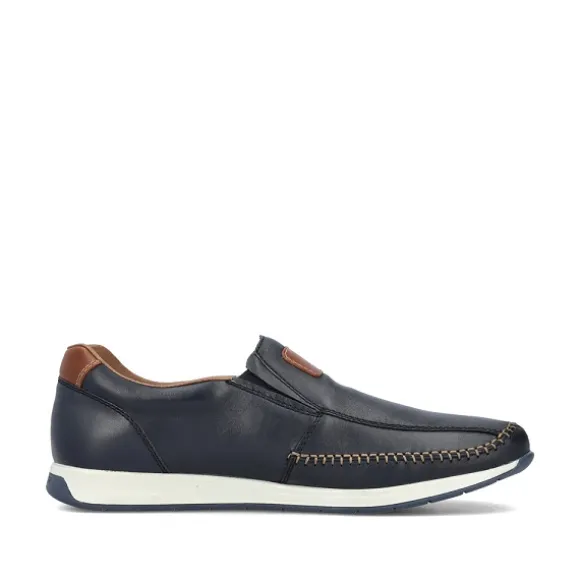 Homme Rieker Webstore Mocassins*Rieker mocassins 11962 14 bleu