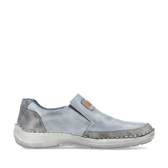 Homme Rieker Webstore Mocassins*Rieker mocassins 03091 14 bleu