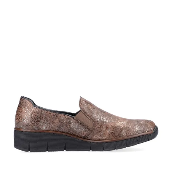 Femme Rieker Webstore Mocassins*Rieker mocassins 53766 24 marron