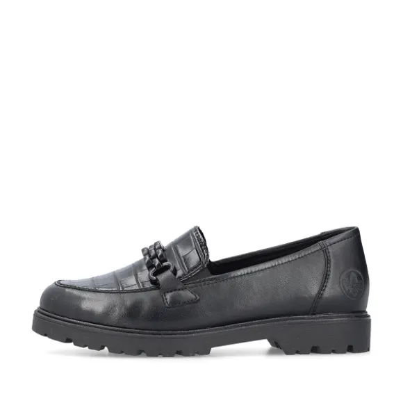 Femme Rieker Webstore Mocassins*Rieker mocassins 45561 01 noir