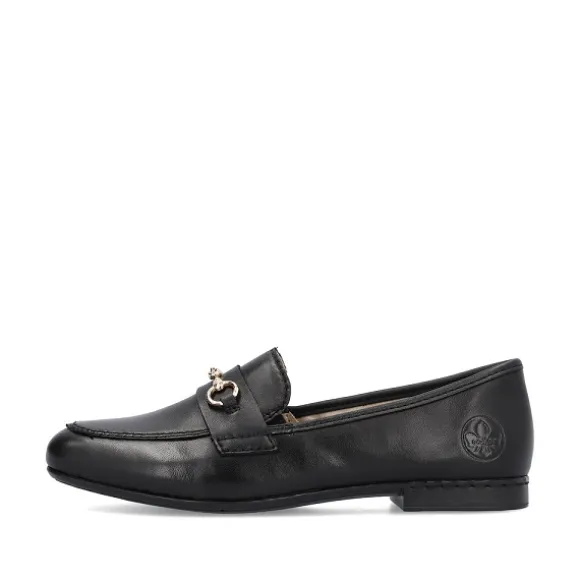 Femme Rieker Webstore Mocassins*Rieker mocassins 51764 00 noir