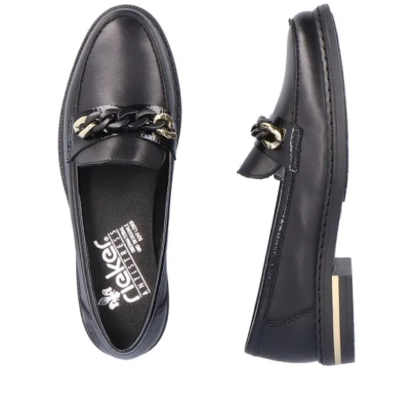 rieker_mocassins___noir_2-17.webp Femme Rieker Webstore Mocassins*Rieker mocassins 50664 00 noir