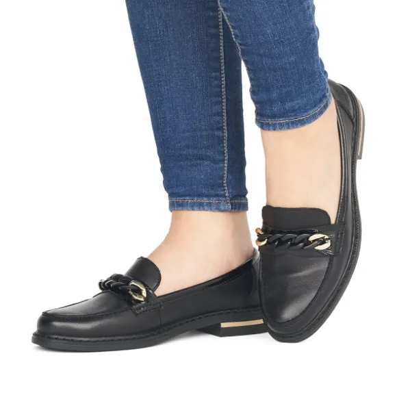 rieker_mocassins___noir_3-17.webp Femme Rieker Webstore Mocassins*Rieker mocassins 50664 00 noir