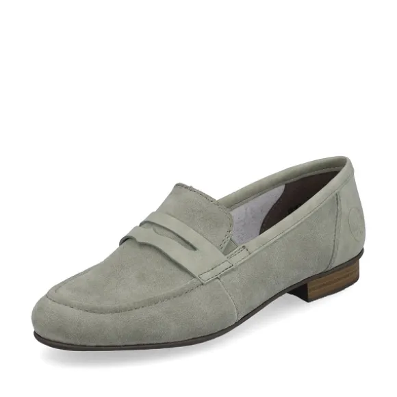 Femme Rieker Webstore Mocassins*Rieker mocassins 51954 52 vert