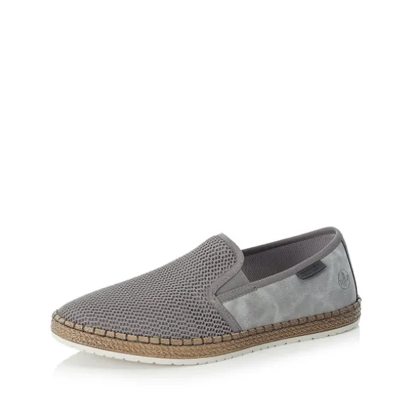 Homme Rieker Webstore Mocassins*Rieker mocassins b5265 43 gris