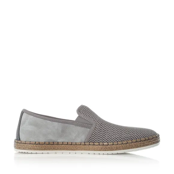 Homme Rieker Webstore Mocassins*Rieker mocassins b5265 43 gris