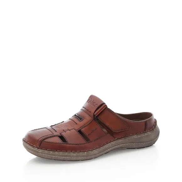 Homme Rieker Webstore Mules*Rieker mules 03085 24 marron