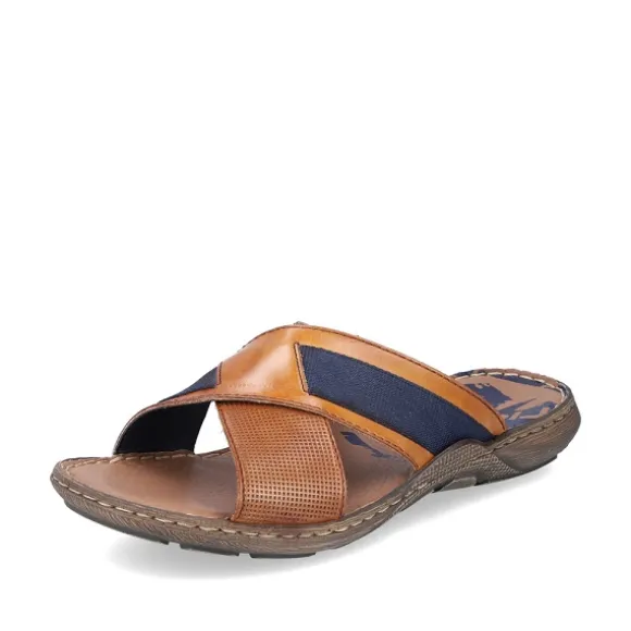 Homme Rieker Webstore Mules*Rieker mules 22080 24 marron