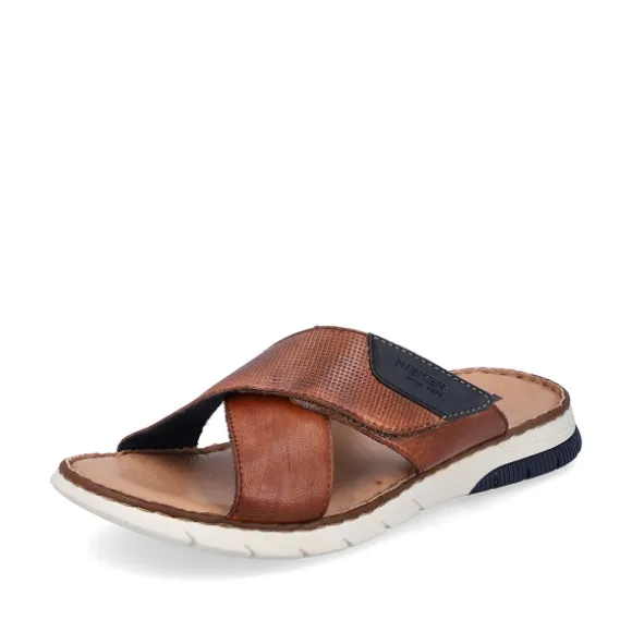 Homme Rieker Webstore Mules*Rieker mules 25283 23 marron