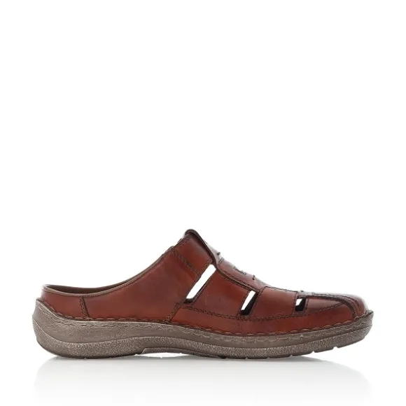 Homme Rieker Webstore Mules*Rieker mules 03085 24 marron