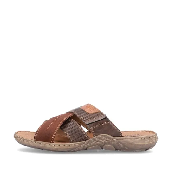 Homme Rieker Webstore Mules*Rieker mules 22053 25 marron