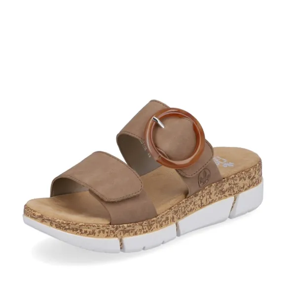 Femme Rieker Webstore Mules*Rieker mules v2392 62 beige