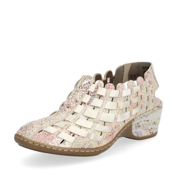 Femme Rieker Webstore Nu Pieds & Sandales*Rieker nu pieds et sandales 47156 91 beige