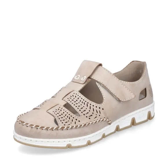 Femme Rieker Webstore Nu Pieds & Sandales*Rieker nu pieds et sandales 49958 61 beige