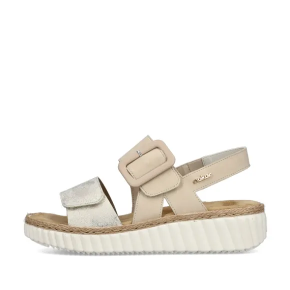 Femme Rieker Webstore Nu Pieds & Sandales*Rieker nu pieds et sandales 69260 60 beige