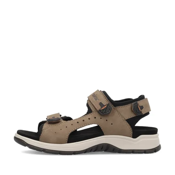 Homme Rieker Webstore Nu Pieds & Sandales*Rieker nu pieds et sandales 26951 25 beige