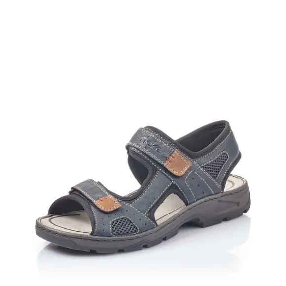 Homme Rieker Webstore Nu Pieds & Sandales*Rieker nu pieds et sandales 26156 15 bleu