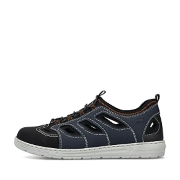 Homme Rieker Webstore Nu Pieds & Sandales*Rieker nu pieds et sandales 08665 14 bleu