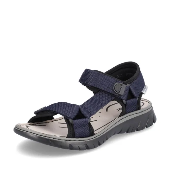 Homme Rieker Webstore Nu Pieds & Sandales*Rieker nu pieds et sandales 26772 14 marine
