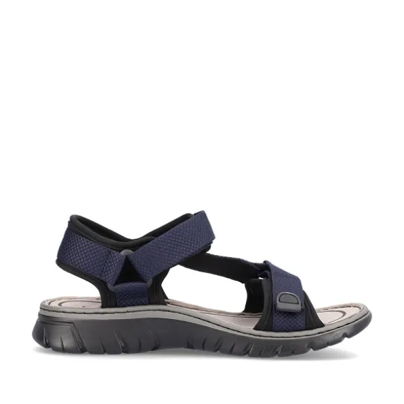 Homme Rieker Webstore Nu Pieds & Sandales*Rieker nu pieds et sandales 26772 14 marine
