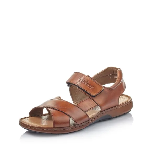 Homme Rieker Webstore Nu Pieds & Sandales*Rieker nu pieds et sandales 28963 24 marron