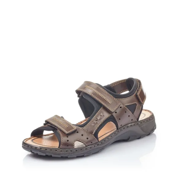 Homme Rieker Webstore Nu Pieds & Sandales*Rieker nu pieds et sandales 26061 25 marron