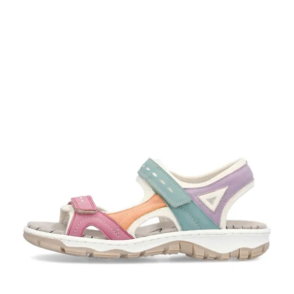 Femme Rieker Webstore Nu Pieds & Sandales*Rieker nu pieds et sandales 68866 92 multicolore