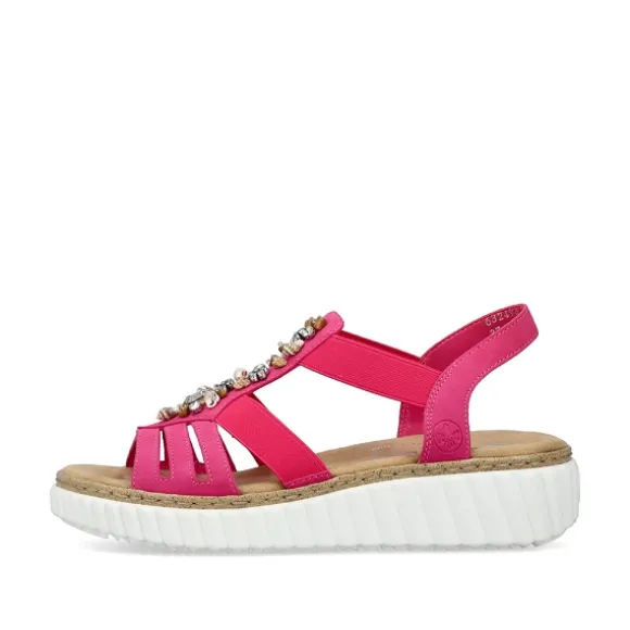 Femme Rieker Webstore Nu Pieds & Sandales*Rieker nu pieds et sandales 63249 31 rose