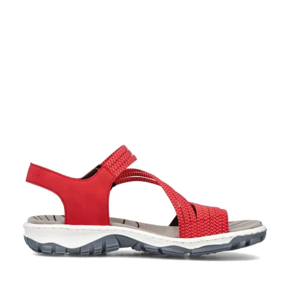 Femme Rieker Webstore Nu Pieds & Sandales*Rieker nu pieds et sandales 68871 33 rouge
