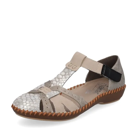 Femme Rieker Webstore Nu Pieds & Sandales*Rieker nu pieds et sandales m1650 60 beige