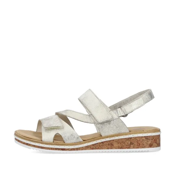 Femme Rieker Webstore Nu Pieds & Sandales*Rieker nu pieds et sandales v3666 60 beige