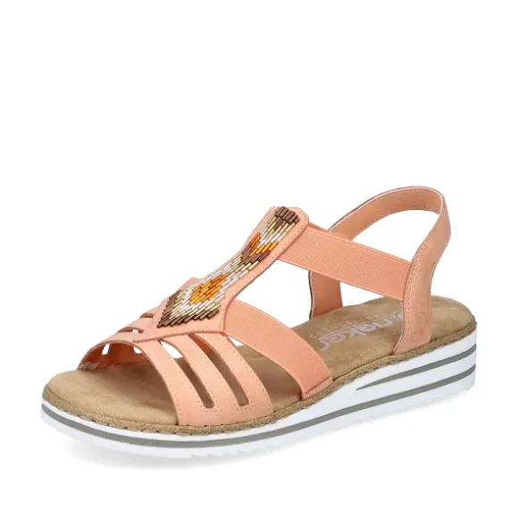 Femme Rieker Webstore Nu Pieds & Sandales*Rieker nu pieds et sandales v0651 38 orange
